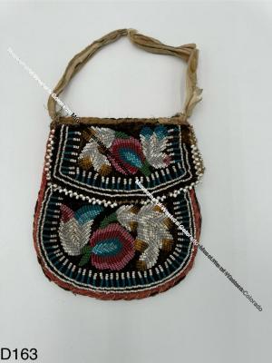 Beaded Velvet Pouch