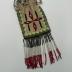 Buckskin Pouch with Beadwork Fringe