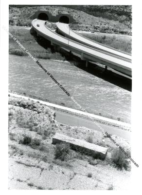 Beaver Tail tunnels in De Beque Canyon