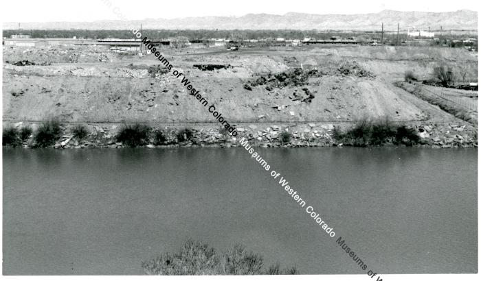 Overview of Mill tailings pile 