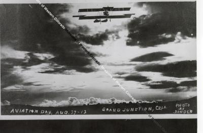 First "Flying Machine" over Grand Junction