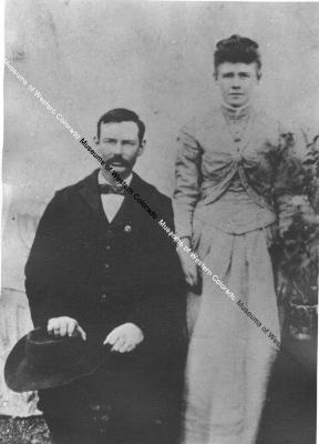 Asa Palmer Jr. and Elizabeth Mary Tilson Wedding Picture